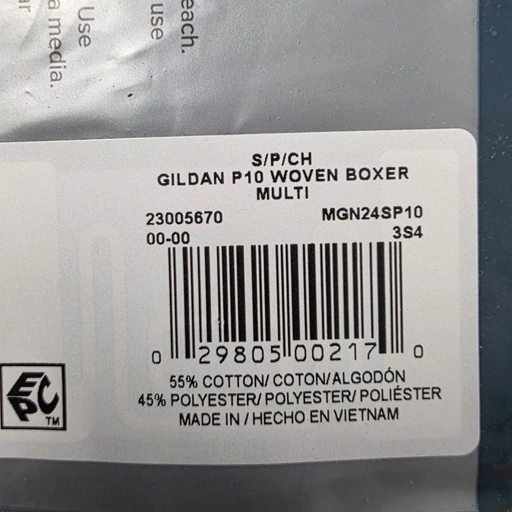 NEW! pack of 10! Size S Gildan Underwear Boxers, tag free, moisture wicking - Picture 6 of 8